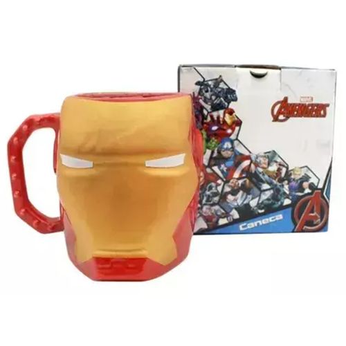 Caneca Homem de Ferro - Vermelho