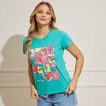 Camiseta-Feminina-Tom-Jerry---Verde