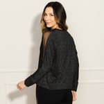 Blusa-Feminina-Lurex-com-Recorte-em-Tule---Prata