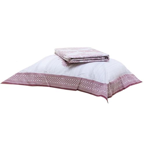 Jogo de Cama Queen Percalle - Vermelho