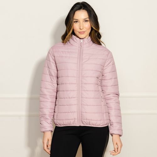 Jaqueta Puffer Feminina - Rosa