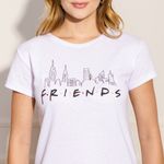 Camiseta-Feminina-Friends---Branco