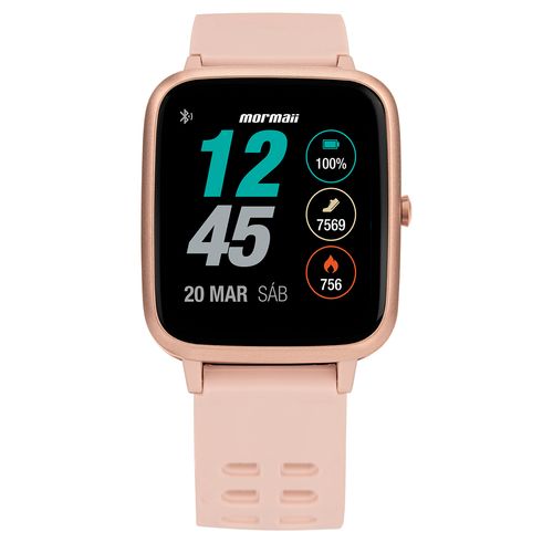 Relógio Smartwatch Mormaii Life - Rose