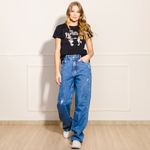 Camiseta-Feminina-The-Flinstones-Glitter