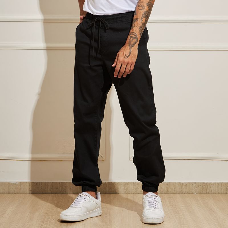 Calca-Masculina-Jogger---Preto