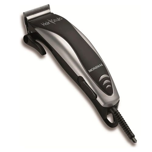 Máquina para Cortar Cabelo com 4 Pentes para Cortes Preto - Mondial