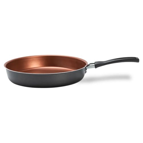 Frigideira Alta Brinox Topázio Wok Antiaderente 1,95 Litros Cinza 24 cm