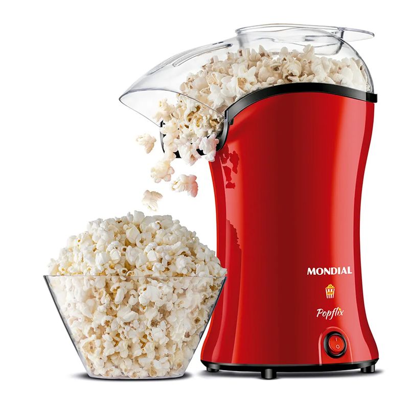 Pipoqueira-Mondial-Popflix-PP-03-1200W-127V-Vermelho