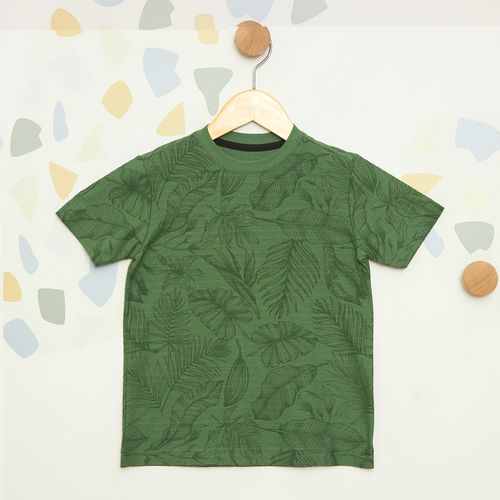 Camiseta Infantil Algodão Estampada Gola Redonda