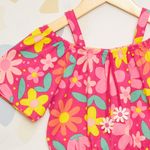 Blusa-Infantil-Ombro-a-Ombro-Estampada-com-Flores---Rosa