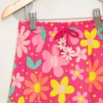 Saia-Infantil-Estampada-Floral-Colorida---Rosa