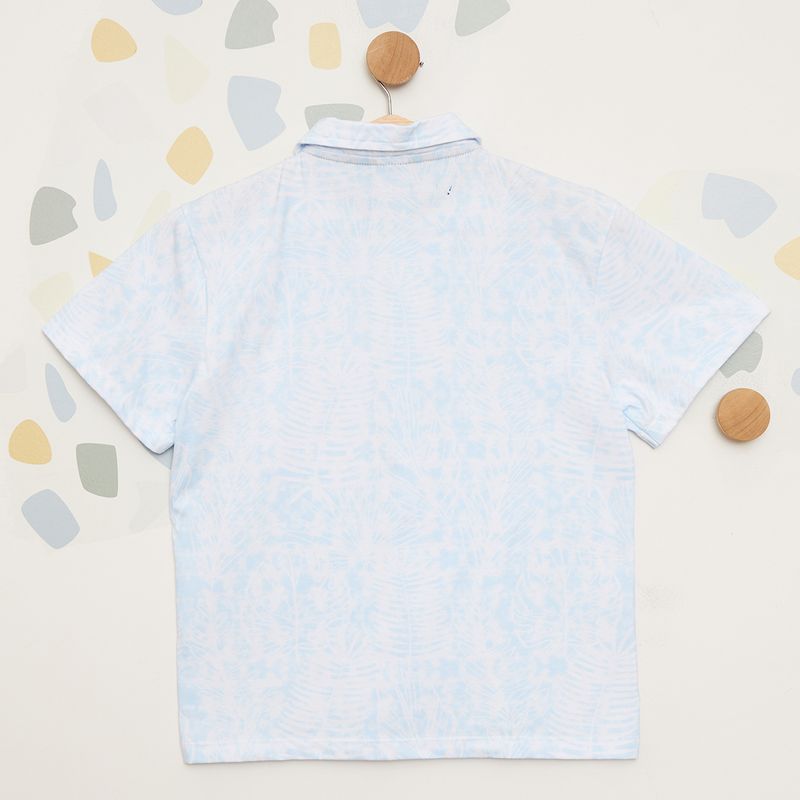 Camisa-Infantil-Masculina-Estampada-Azul-Claro