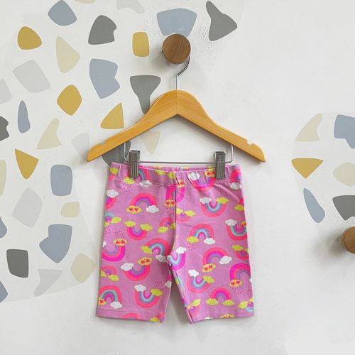 Shorts Infantil Ciclista Estampado