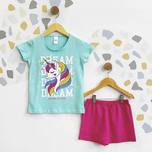 Pijama Infantil Dream Unicorn Academy - Estampas Sortidas