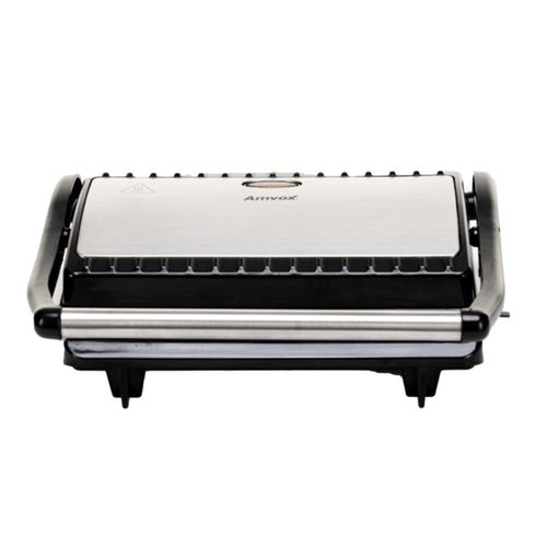 Grill e Sanduicheira Amvox Inox 127V