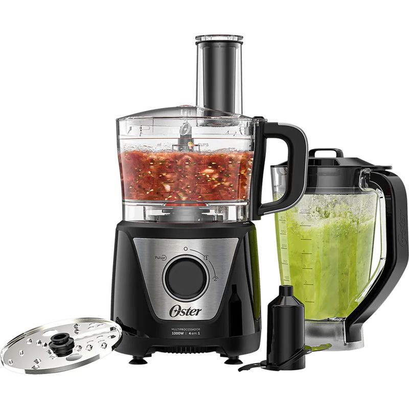 Multiprocessador-de-Alimentos-Black-4-em-1-Oster---127v