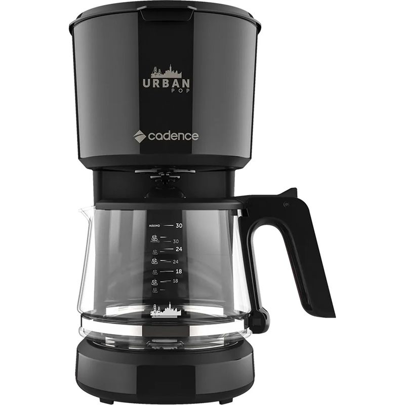 Cafeteira-Eletrica-Cadence-Urban-Pop-Red-Preta