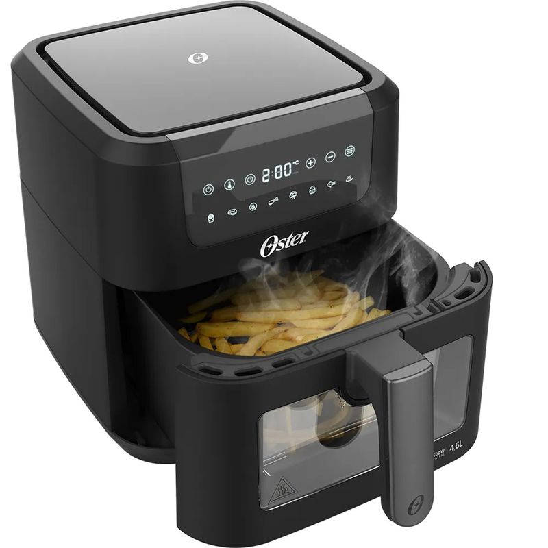 Fritadeira-Digital-Clear-Oster-46L-com-Visor-Transparente-Preto