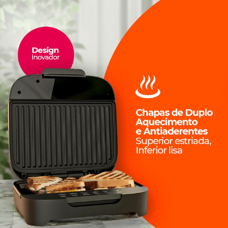 Grill-Sanduicheira-Cadence-Eletrica-Chapa-Misteira-Tostex