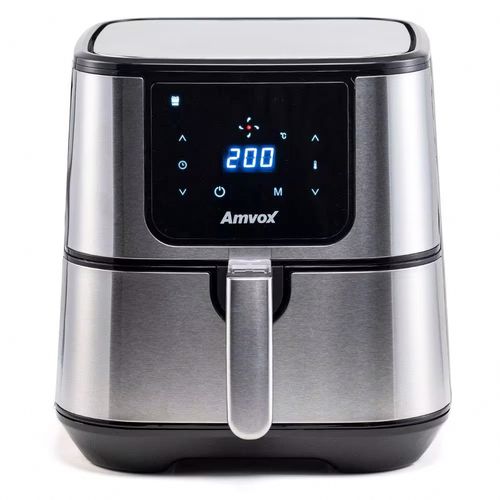 Fritadeira Air Fryer Amvox 7l Painel Digital Arf1255 - 127v Cor Aço inoxidável
