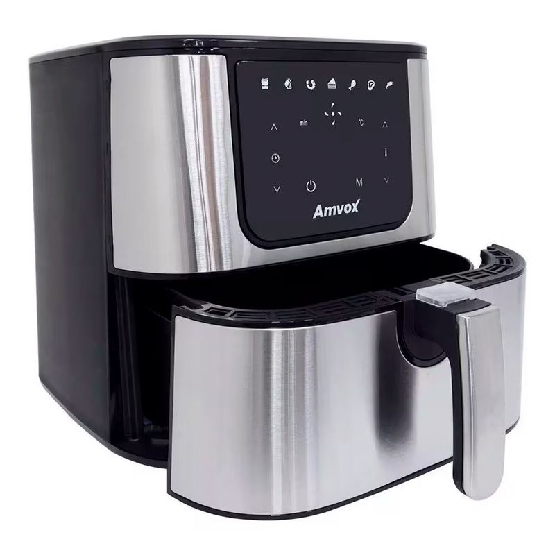 Fritadeira-Air-Fryer-Amvox-7l-Painel-Digital-Arf1255---127v-Cor-Aco-inoxidavel