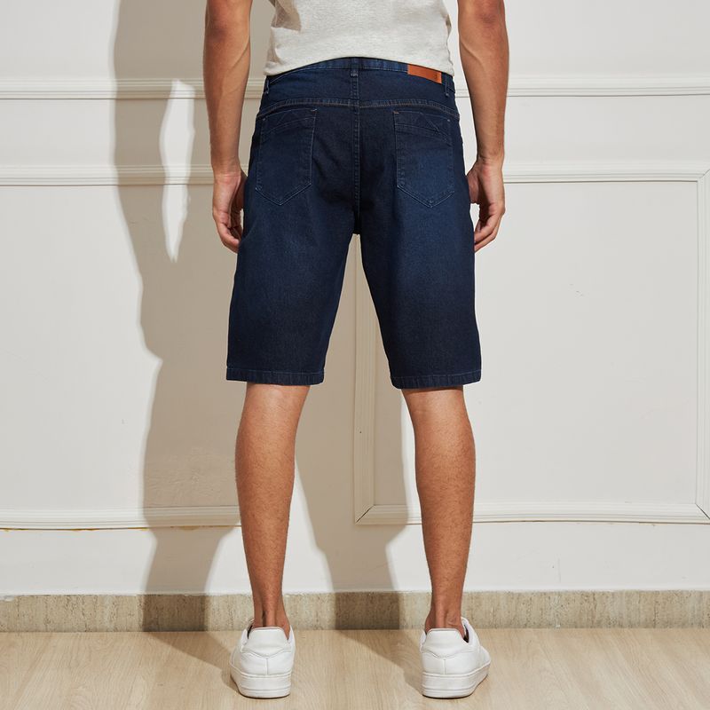 Bermuda-Jeans-Masculina-Reta-