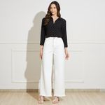 Camisa-Feminina-Manga-7-8-Detalhe-Brilhos-Paradoxos
