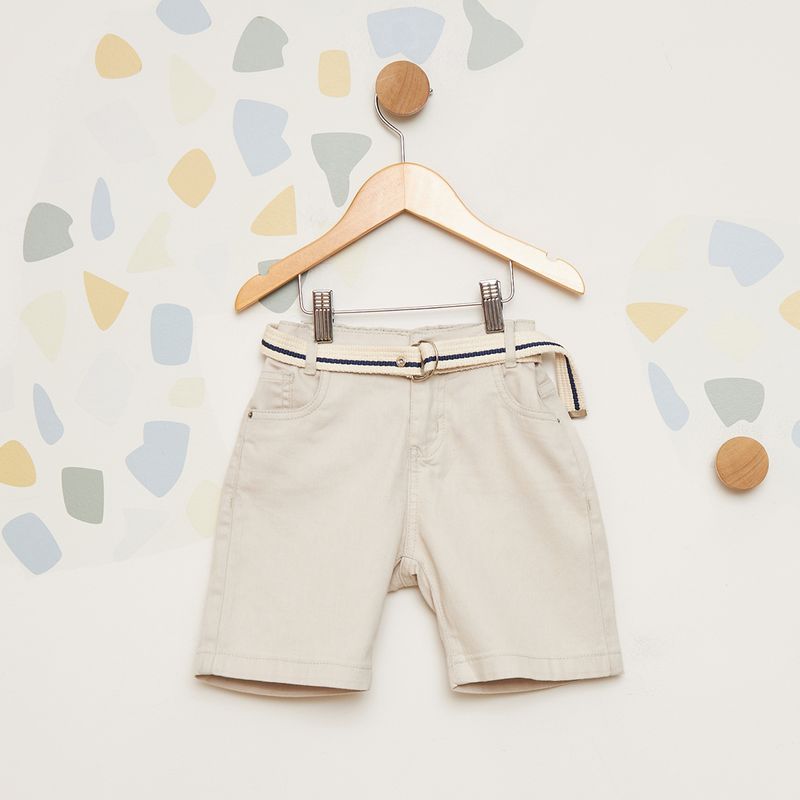 Shorts-Infantil-Sarja-com-Cinto-Clube-do-Doce