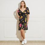 Vestido-Evase-Estampa-Tropical-Lastex-Costas-Paradoxos