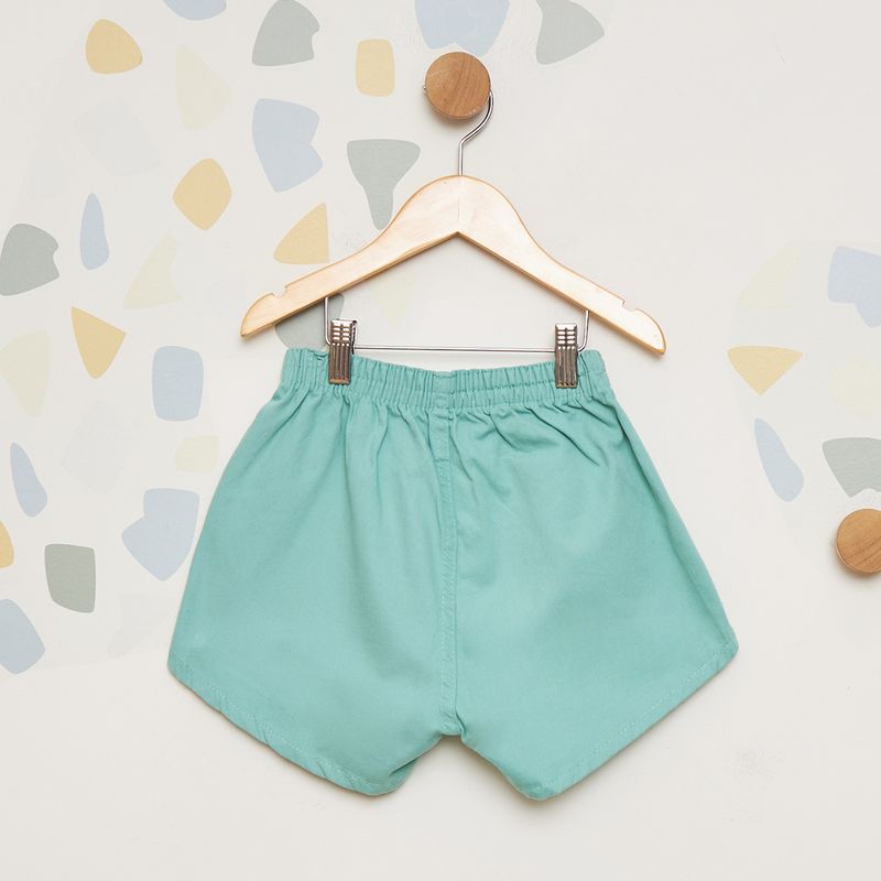 Shorts-Feminino-Infantil-Sarja-Levinho-Verde