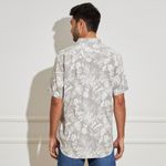 Camisa-Masculina-Estampa-Botanica-Cinza