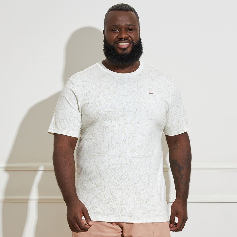 Camiseta-Masculina-Plus-Size-Estampa-Geometrica-