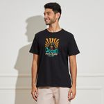 Camiseta-Masculina-Estampa-Ocean-Preta-Fatal