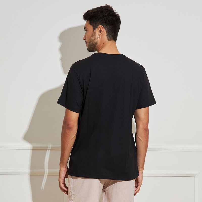 Camiseta-Masculina-Estampa-Ocean-Preta-Fatal