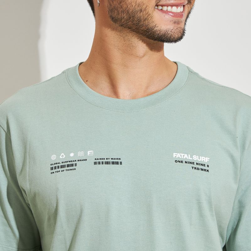 Camiseta-Masculina-Basica-Estampa-Fatal-Verde