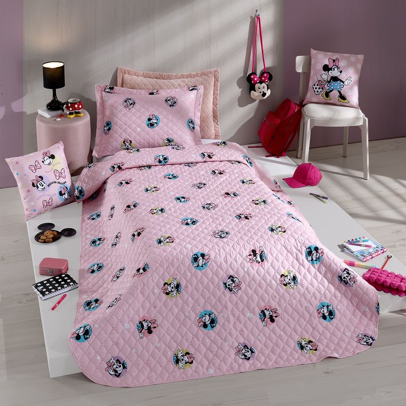 Cobre-Leito-Solteiro-Minnie-Lace-Hedrons