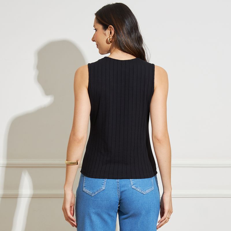 Blusa-Regata-Canelada-Feminina-Preta