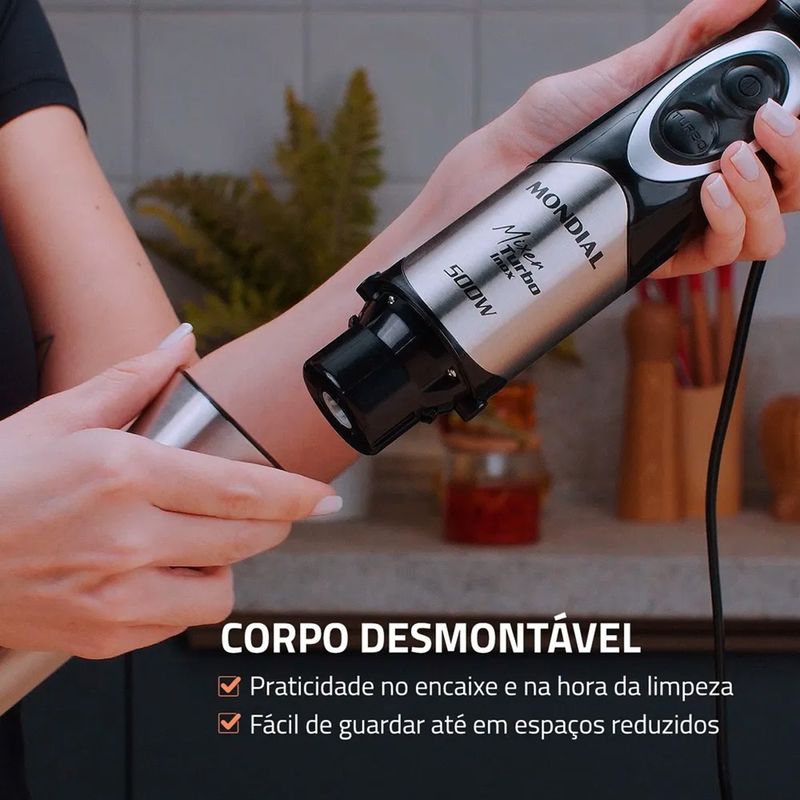 Mixer-Turbo-Inox-Mondial-Preto-Inox-500W-M-16