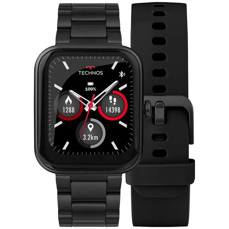 Smartwatch-Technos-Connect-MAX-Preto