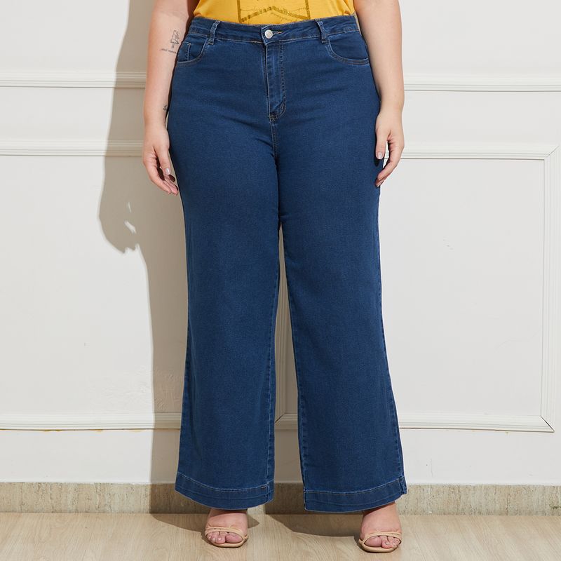 Calca-Jeans-Feminina-Plus-Size-Wide-Leg-Sawary