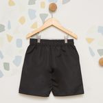 Bermuda-Infantil-Tactel-Lisa-Preta-