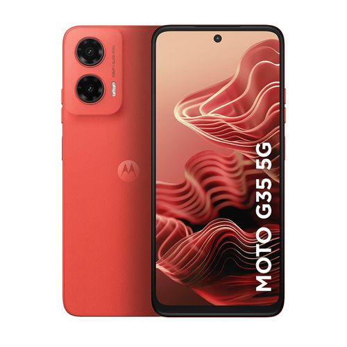 Smartphone Motorola Moto g35 5G 256GB 12GB (4GB RAM +8GB RAM Boost) e Camera 50MP com AI NFC Tela 6.7"