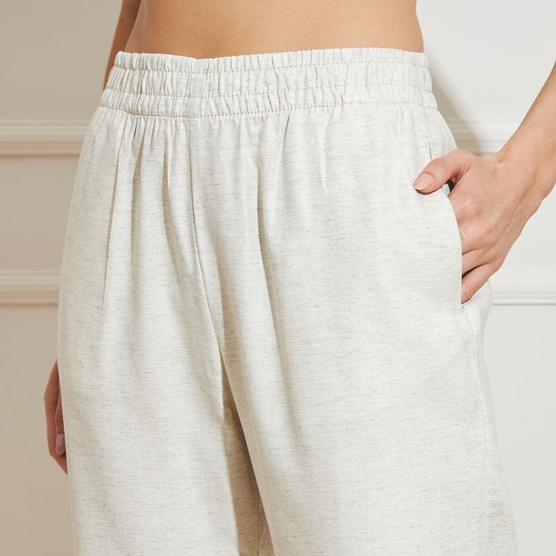 Calca-Jeans-Feminina-Wide-Leg-com-Elastico-Linho-Cru-Sawary