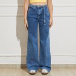 Calca-Jeans-Feminina-Wide-Leg-com-Cinto-Sawary