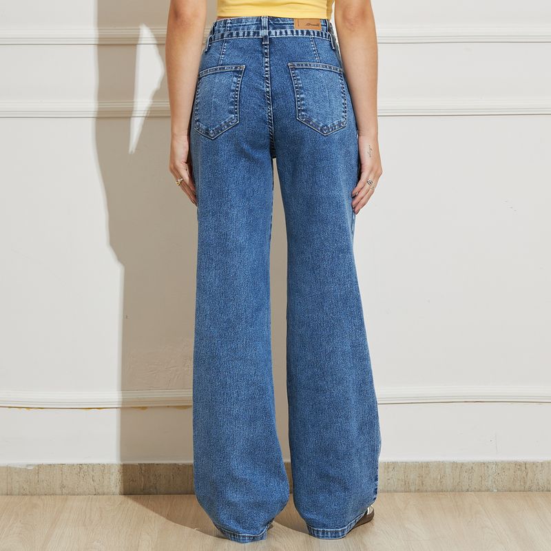 Calca-Jeans-Feminina-Wide-Leg-com-Cinto-Sawary