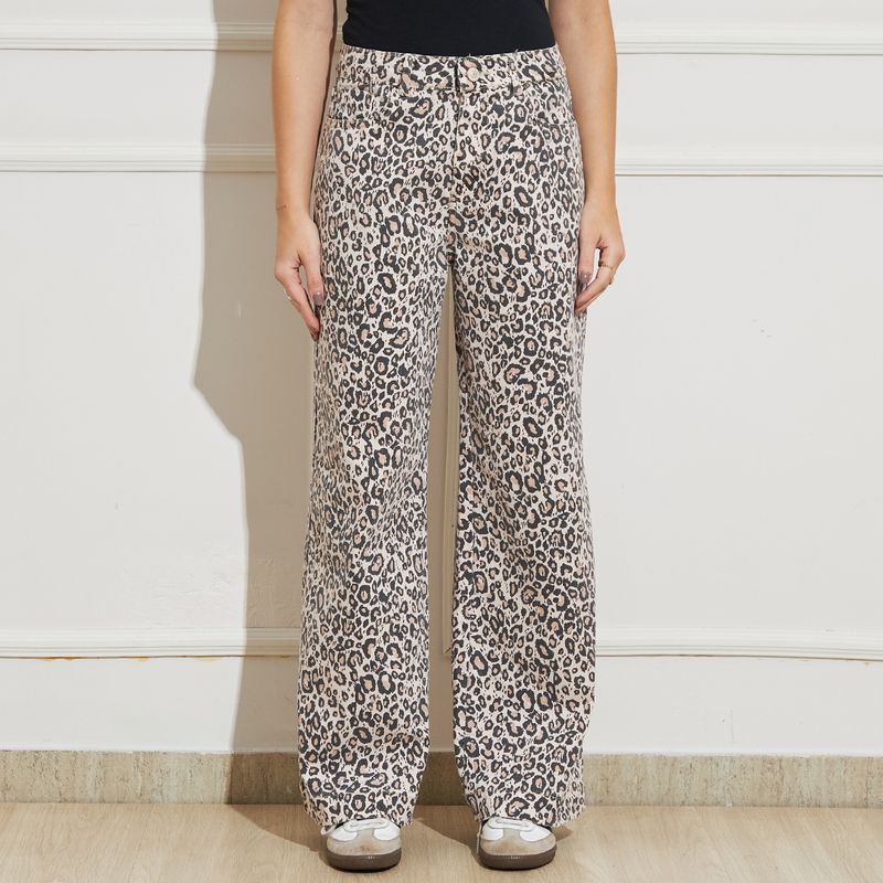 Calca-Feminina-Wide-Leg-Estampada-Animal-Print-Sawary