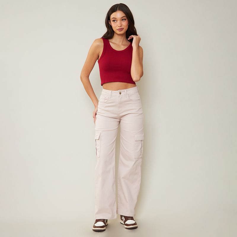 Biotipo-Calca-Jeans-Feminina-Wide-Leg-Sarja-Bege
