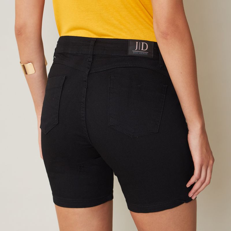 Bermunda-Jeans-Feminina-Meia-Coxa-Preta
