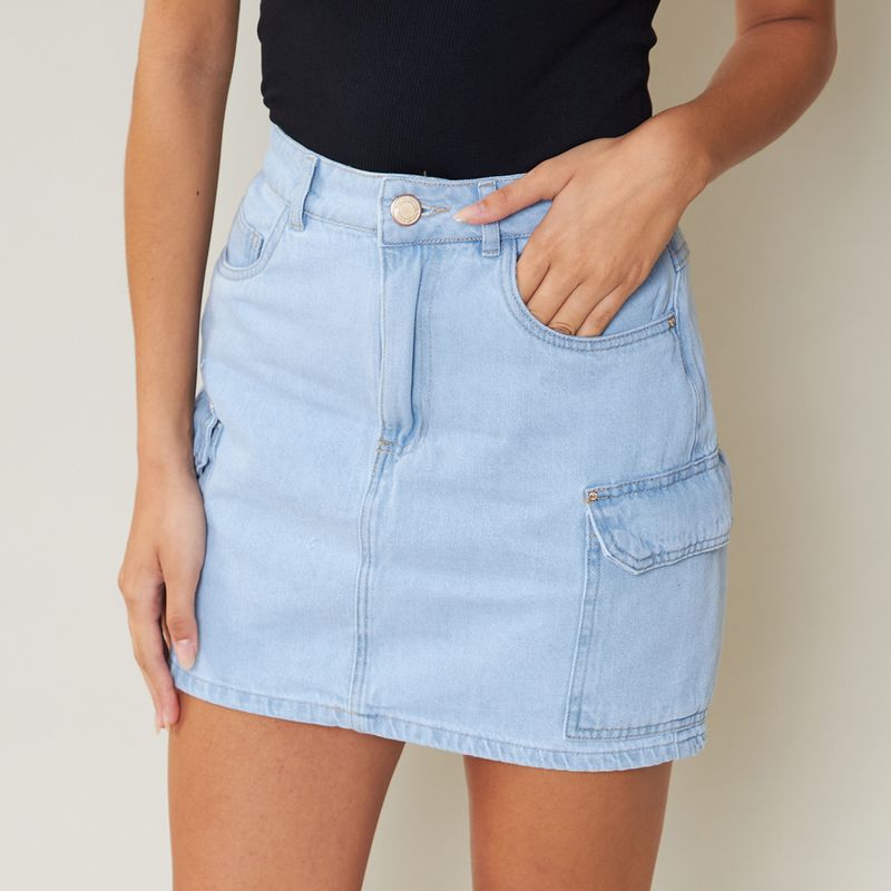 Biotipo-Mini-Saia-Jeans-Cargo