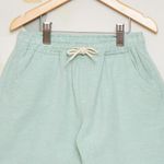 Bermuda-Infantil-de-Moletom-Eco-Verde-com-Cos-Ajustavel-